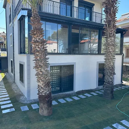 Pearl Mansion-1 Modern 3br Garden House Near Beaches In Cunda 别墅 *